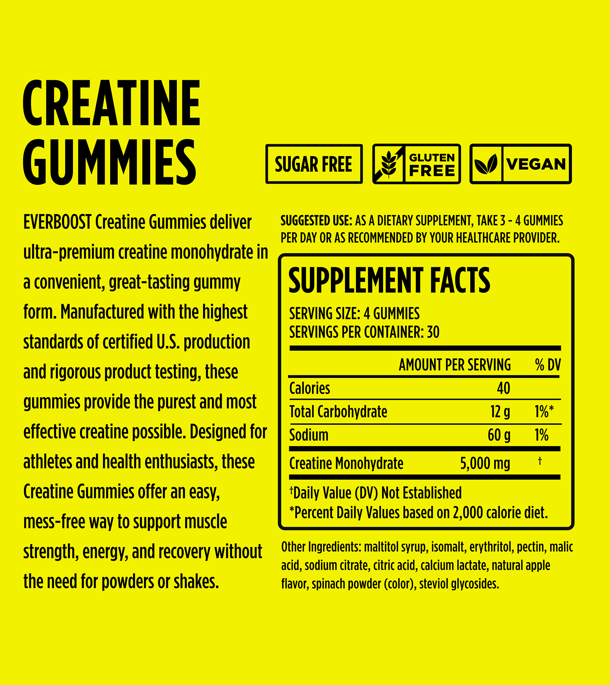 EVERBOOST Creatine Gummies